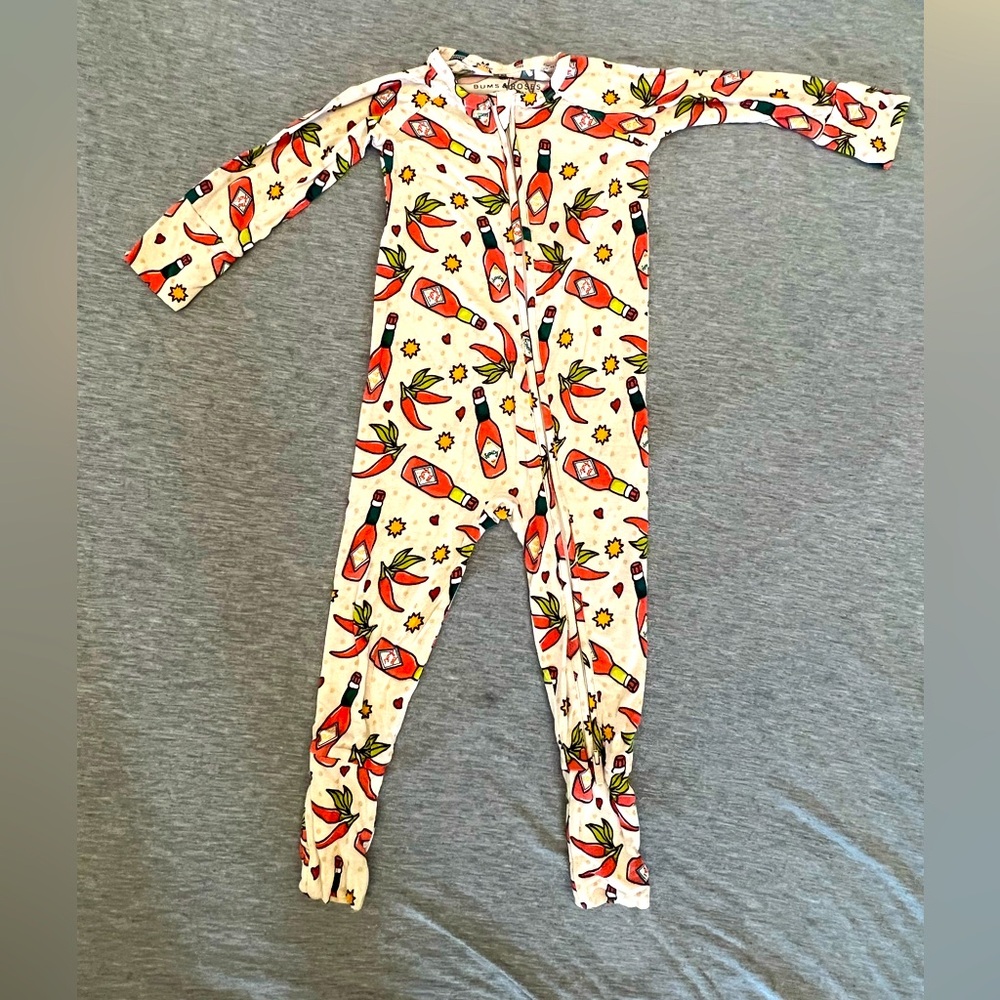 Bums & Roses Too Hot to Handle Convertible Romper